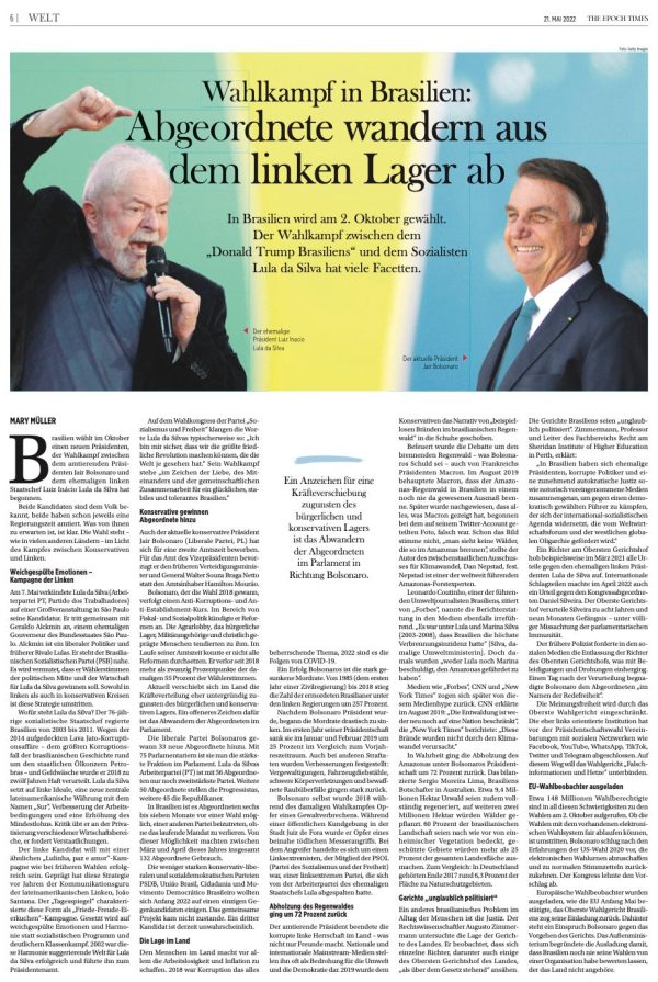 Epoch Times Wochenzeitung –  45. Ausgabe Verkauf – Bild 5
