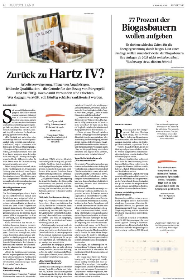 EPOCH TIMES Wochenzeitung Nr. 160 (E-Paper) Rabatt – Bild 3