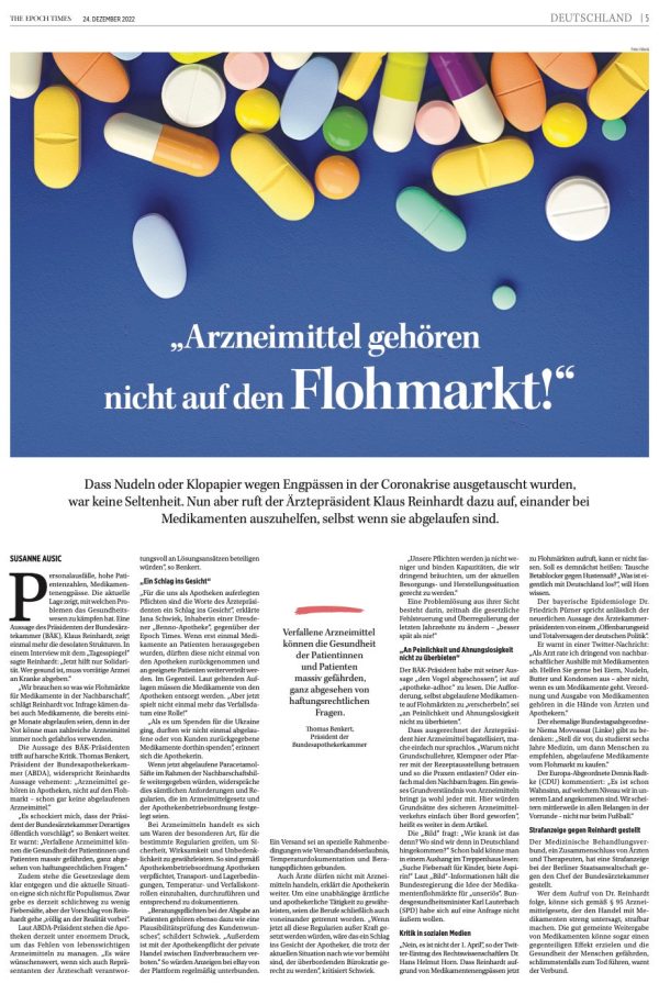 Epoch Times Wochenzeitung – 76. Ausgabe Online – Bild 2
