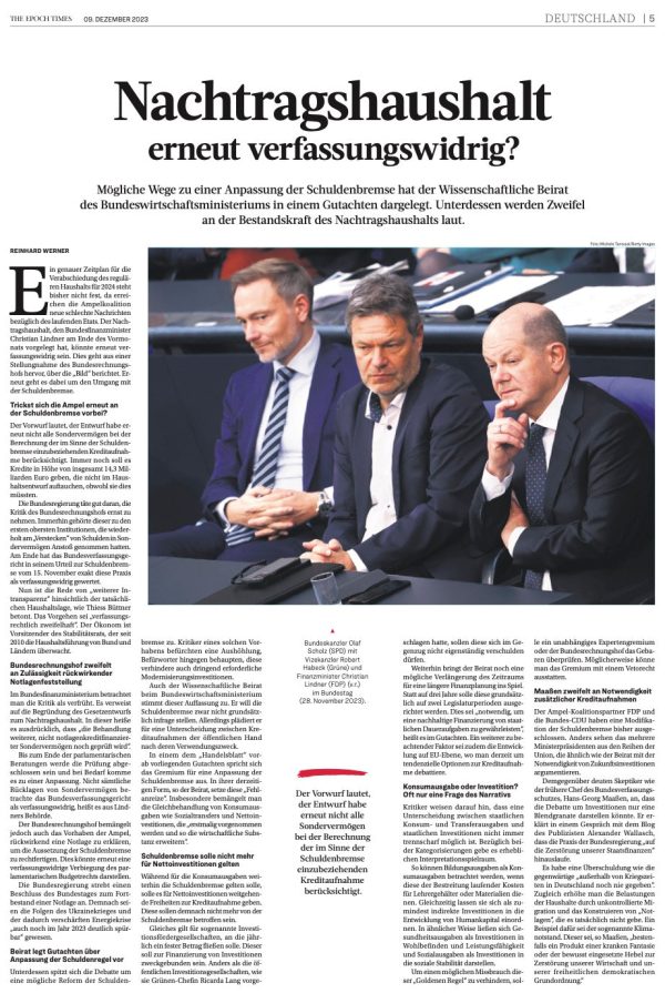 Epoch Times Wochenzeitung – 126. Ausgabe Angebot – Bild 3