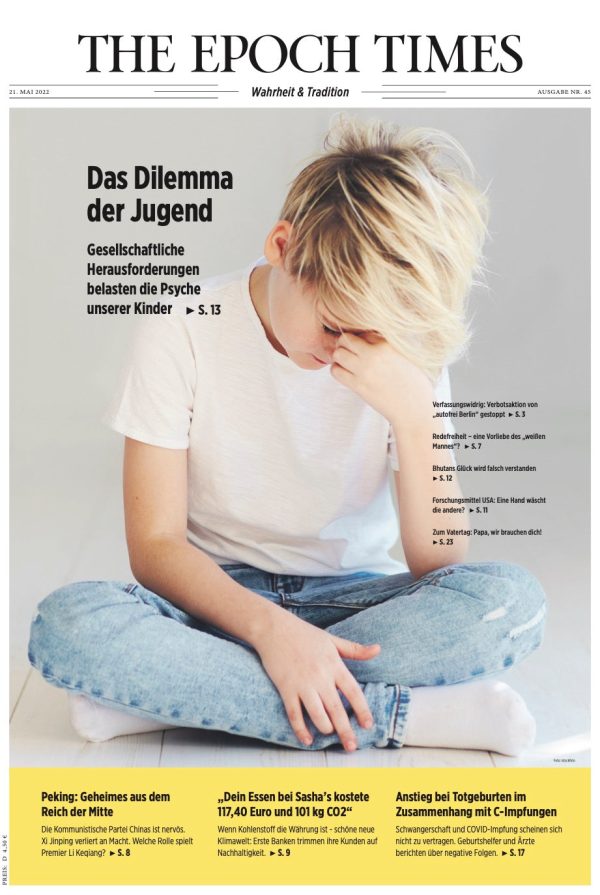 Epoch Times Wochenzeitung –  45. Ausgabe Verkauf
