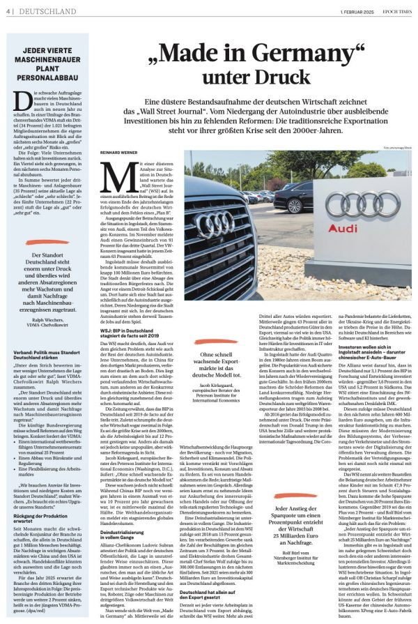 EPOCH TIMES Wochenzeitung Nr. 186 (E-Paper) Jetzt online – Bild 3