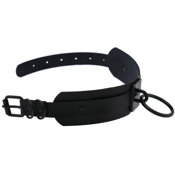 Leather Look Choker Collar Schn?ppchen – Bild 4