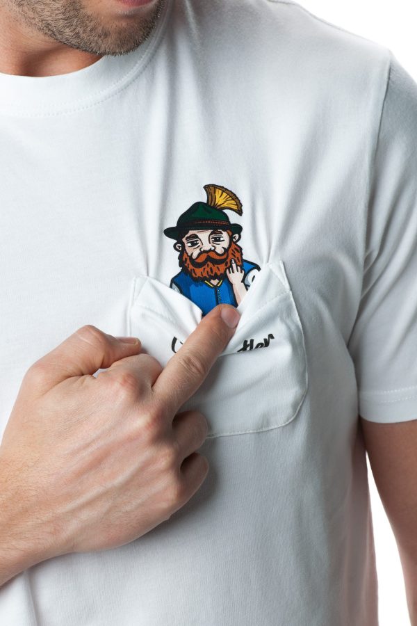 Taschen Grantler T-Shirt weiß Jetzt online – Bild 3