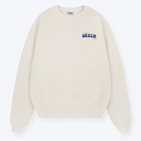 Butter Brezn Club Sweater Creme Rabatt – Bild 2